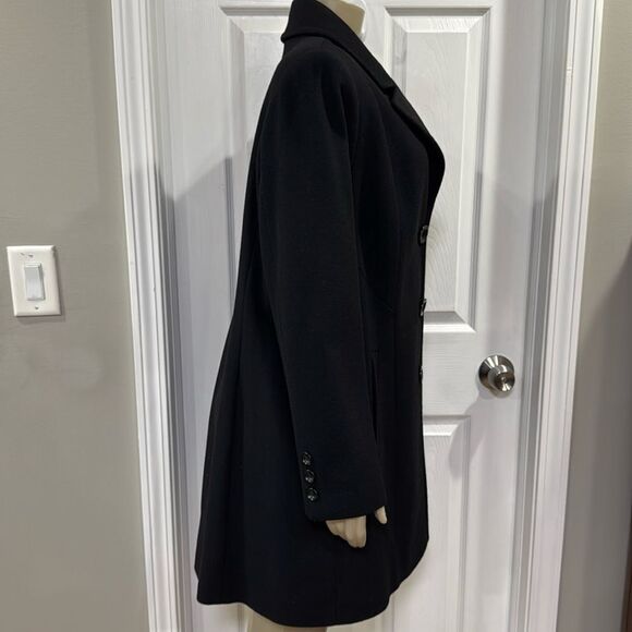 KRISTEN BLAKE STUDIO COLLECTION LAMBSWOOL BLEND COAT. - Picture 3 of 12